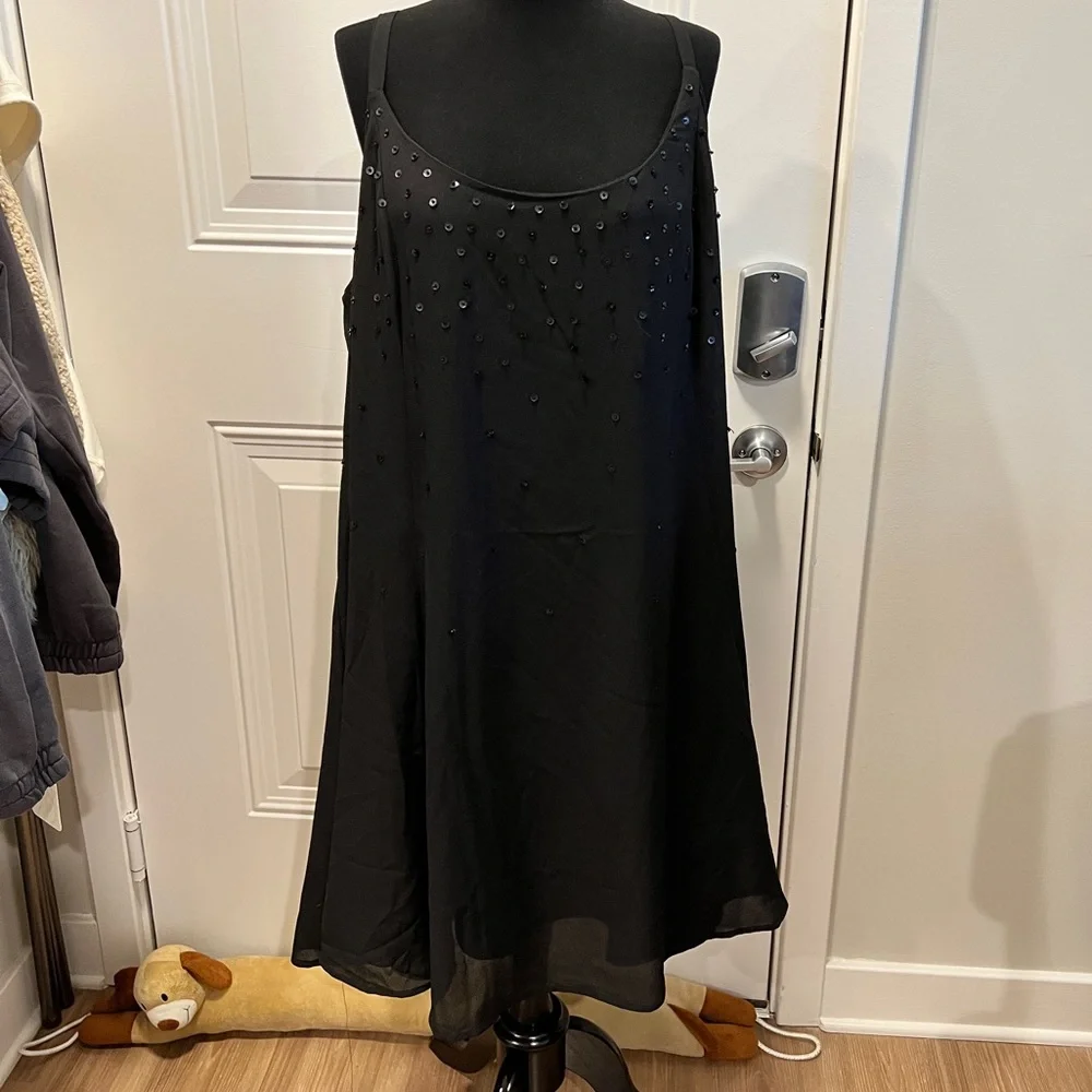 TORRID Little black dress 3X. NWT - Picture 2 of 10